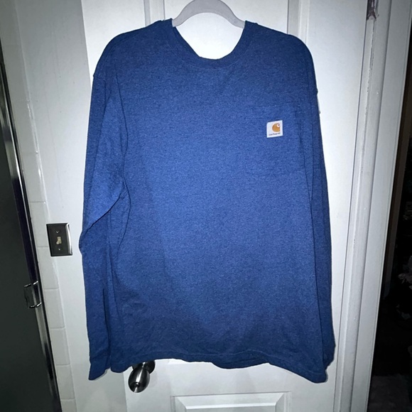 Carhartt Long Sleeve blue L - Picture 1 of 4